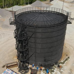 РВС с куполом 2000 м³ + РВС 50 м³, НТМ ГРП - 1 МВт